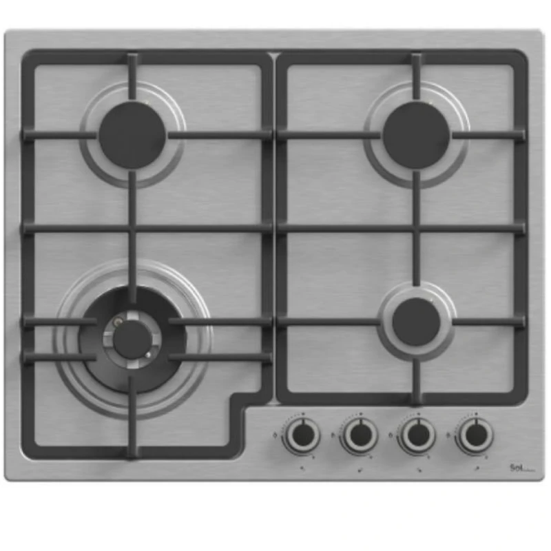 Газовая варочная панель 4 конфорки Sol fm6XW-241