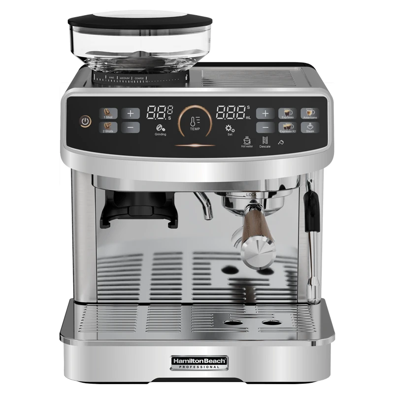 Кофемашина с кофемолкой Hamilton Beach 46375-IS 2450W