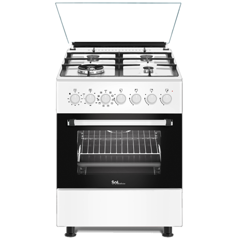 Комбинированная духовка и газовая плита Sol TRW66MFT
